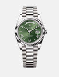 Rolex Day-Date 40 Olive White Gold New