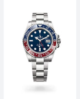 GMT-MASTER II SS BLUE/RED PEPSI CERAMIC BEZEL 40MM
