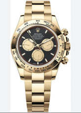 COSMOGRAPH DAYTONA GOLD BLACK DIAL 40MM