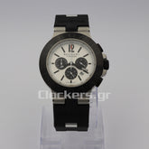 BVLGARI ALUMINIUM 40MM RUBBER BEZEL CHRONOGRAPH WATCH