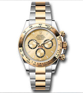 COSMOGRAPH DAYTONA 2-TONE GOLD DIAL 40MM