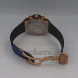 Hublot Big Bang Unico Rose Gold - Blue Skeleton Dial - Rubber Strap