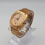 BVLGARI OCTO EXTRA-THIN SATIN-POLISHED ROSE GOLD DIAL- ROSE GOLD BRACELET