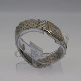 Cartier Panthère 2 Row 18k Gold Steel Date Roman Dial with