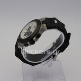 BVLGARI ALUMINIUM 40MM RUBBER BEZEL CHRONOGRAPH WATCH