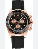 COSMOGRAPH DAYTONA ROSE RUBBER STRAP CERAMIC BEZEL 40MM