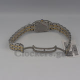 Cartier Panthère 2 Row 18k Gold Steel Date Roman Dial with