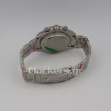 C0SMOGRAPH DAYT0NA BLACK DIAL SILVER RAINBOW 40MM