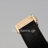 HUBLOT CLASSIC FUSION KING WATCH - 42 MM - BLACK DIAL - RUBBER AND LEATHER STRAP