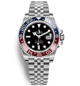 GMT-MASTER II SS BLUE/RED PEPSI CERAMIC BEZEL 40MM CLONE