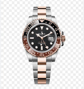 GMT-MASTER II ROSE GOLD 2-TONE OYSTER CERAMIC BEZEL 40MM