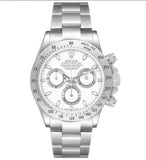 C0SM0GRAPH DAYT0NA WHITE DIAL SS 40MM