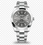 DATEJUST 36MM SILVER GRAY DIAL