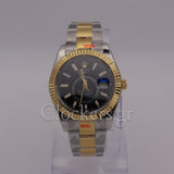 SKY-DWELLER 2-TONE BLACK DIAL STICK MARKERS