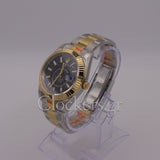SKY-DWELLER 2-TONE BLACK DIAL STICK MARKERS