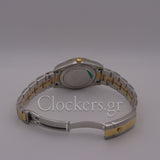 DATEJUST 36 MM 2-TONE FLUTED GRAY ROMAN