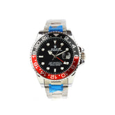 GMT-MASTER II SS RED/BLACK COCACOLA CERAMIC BLACK DIAL JUBILEE BRACELET 40MM QUALITY 2A