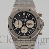 AUDEMARS PIGUET ROYAL OAK CHRONOGRAPH 41MM STEEL BLACK DIAL 26331ST.OO.1220ST.01