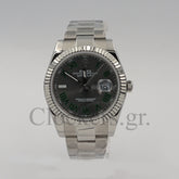 Rolex Datejust 36mm Wimbledon Dial Smooth Bezel Oyster 126200 Unworn 2022+