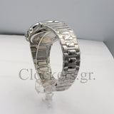 PATEK PHILIPPE NAUTILUS SILVER BRACELET GREEN DIAL