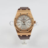AUDEMARS PIGUET ROYAL OAK ROSE GOLD WATCH - 41MM