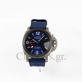 PANERAI LUMINOR 1950 3 DAYS GMT AUTOMATIC CERAMICA BLUE 44MM CLONE