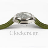 AUDEMARS PIGUET ROYAL OAK OFFSHORE DIVER 15710ST.OO.A052CA.01 KHAKI INDEX STAINLESS STEEL RUBBER CLONE