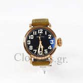 ZENITH PILOT TYPE 20 EXTRA SPECIAL VINTAGE STYLE BLACK DIAL SWISS 11 MIRROR WATCH