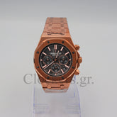 AUDEMARS PIGUET ROYAL OAK CHRONOGRAPH PINK GOLD BLACK DIAL 26239OR.OO.D821CR.