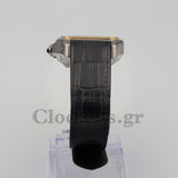 SANT0S DE CARTIER AUTOMATIC, YELLOW GOLD AND STEEL, TWO