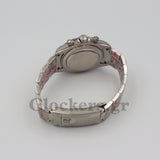 C0SMOGRAPH DAYT0NA SS CERAMIC ROMAN BLUE DIAL 40MM