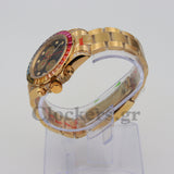 C0SMOGRAPH DAYT0NA BLACK DIAL GOLD RAINBOW 40MM