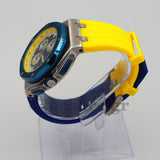 AUDEMARS PIGUET ROYAL OAK OFFSHORE STEEL BLUE/YELLOW DIAL