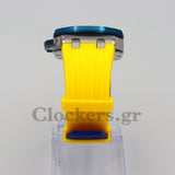 AUDEMARS PIGUET ROYAL OAK OFFSHORE STEEL BLUE/YELLOW DIAL