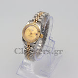 DATEJUST 28MM STAINLESS STEEL AND GOLD MIDSIZE WATCH ROMAN