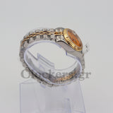 DATEJUST 28MM STAINLESS STEEL AND GOLD MIDSIZE WATCH ROMAN