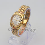 DATEJUST 31MM YELLOW GOLD OYSTER DIAMONDS MARKERS