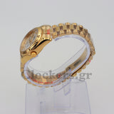 DATEJUST 31MM YELLOW GOLD OYSTER DIAMONDS MARKERS