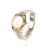 DATEJUST 31MM 2-TONE GOLD PINK JUBILEE GRAY DIAL DIAMONDS MARKERS CLONE
