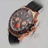 COSMOGRAPH DAYTONA ROSE RUBBER STRAP CERAMIC BEZEL 40MM