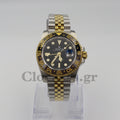 GMT-MASTER II 2-TONE GOLD BLACK DIAL CERAMIC BEZEL 40MM