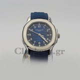 PATEK PHILIPPE AQUANAUT TIME BLUE DIAL AUTOMATIC 5164A-001 CLONE