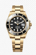 SUBMARINER GOLD BLACK DIAL CERAMIC BEZEL 40MM CLONE