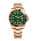 GMT-MASTER II SS GOLD GREEN CERAMIC BEZEL 40MM CLONE