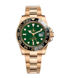 GMT-MASTER II SS GOLD GREEN CERAMIC BEZEL 40MM CLONE