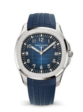 PATEK PHILIPPE AQUANAUT TIME BLUE DIAL AUTOMATIC 5164A-001 CLONE