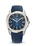 PATEK PHILIPPE AQUANAUT TIME BLUE DIAL AUTOMATIC 5164A-001 CLONE