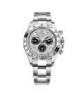 DAYT0NA 18K WHITE GOLD STEEL DIAL 40MM