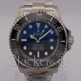 Rolex Sea-Dweller Deepsea MINT COMPLETE SET Sea-Dweller Deep Sea “James Cameron” Blue Titanium Caseback 136660