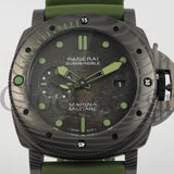 PANERAI SUBMERSIBLE MARINA MILITARE CARBOTECH CLONE